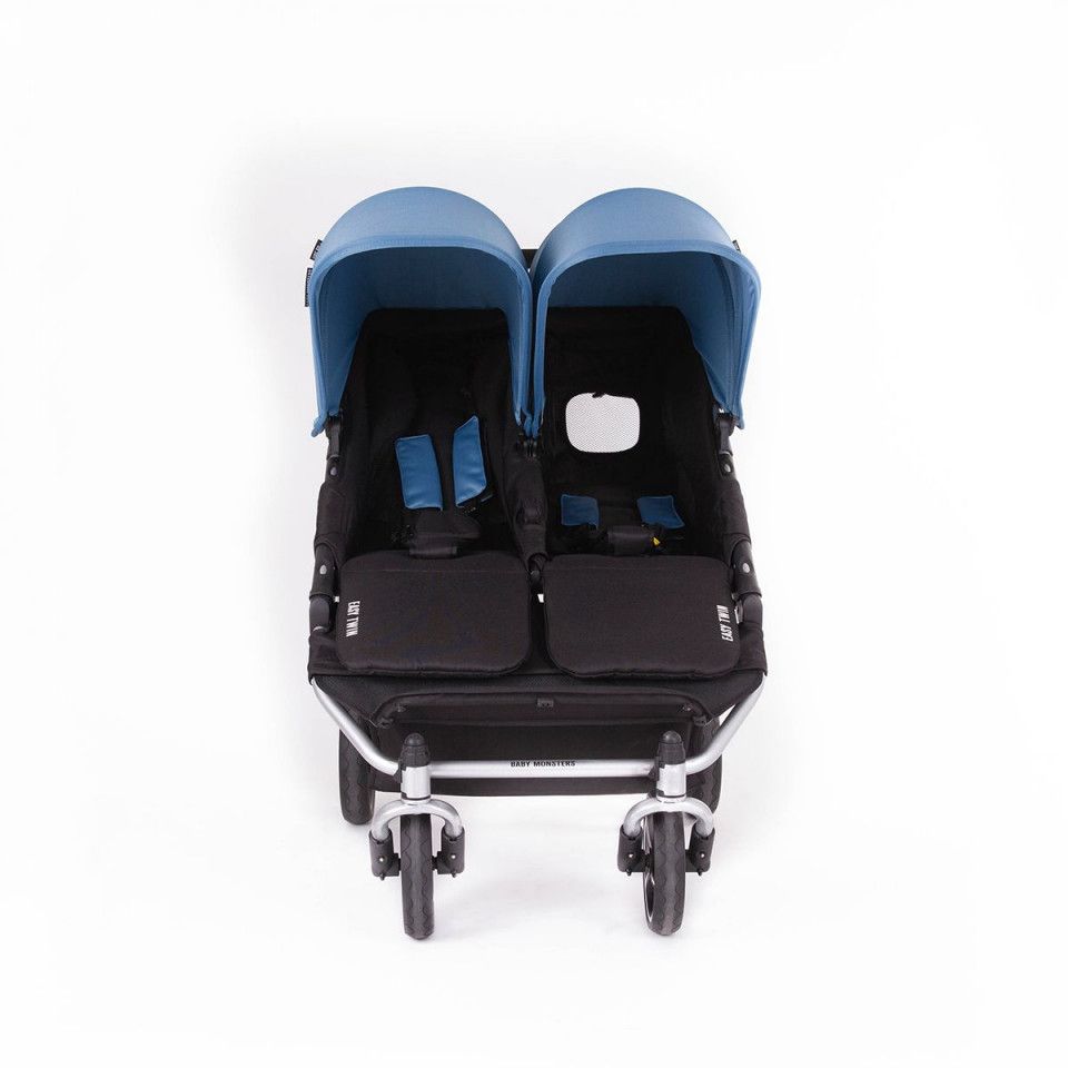 Baby monsters easy twin 3S light kolica - sivi ram