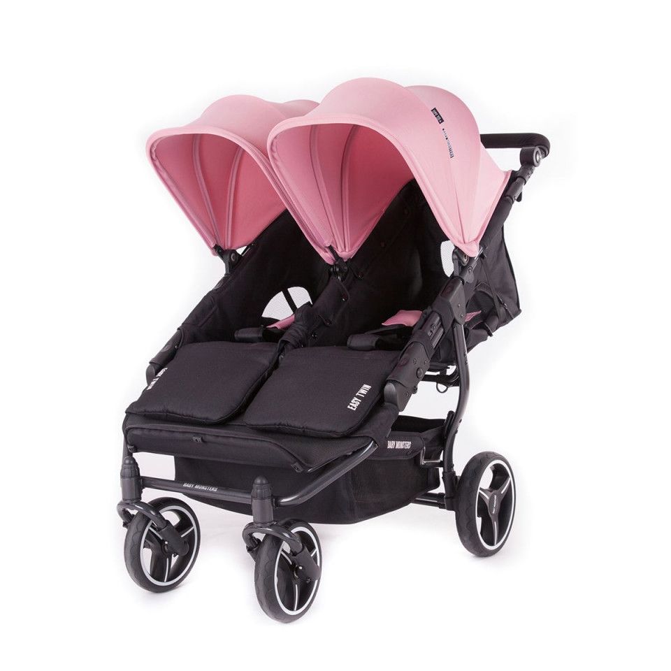 Baby monsters easy twin 3S light kolica - crni ram