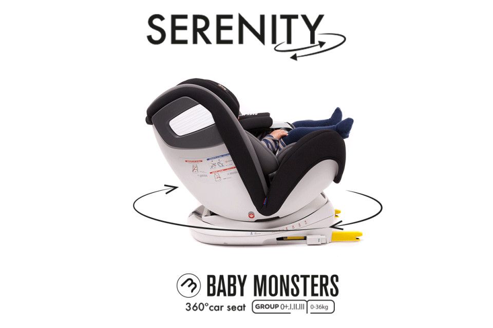Baby monsters - SERENITY auto- sedište, Grupa 0, I, II i III