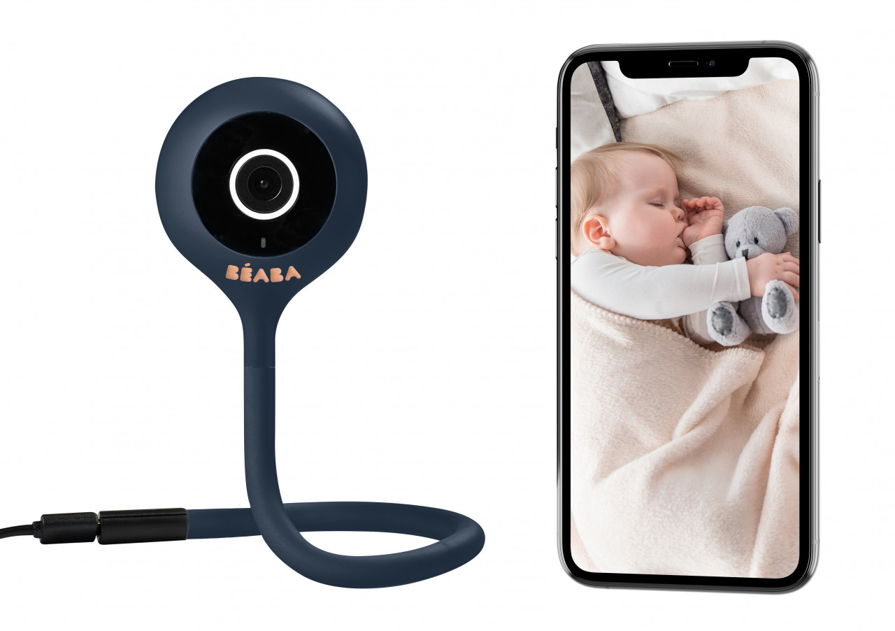 BEABA baby video monitor ZEN connect, night-blue