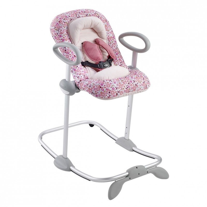 Beaba babybouncer pink liberty ležaljka-ljuljalica