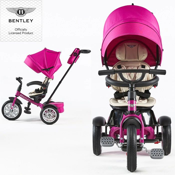 Bentley tricikl 6 u 1 - pink