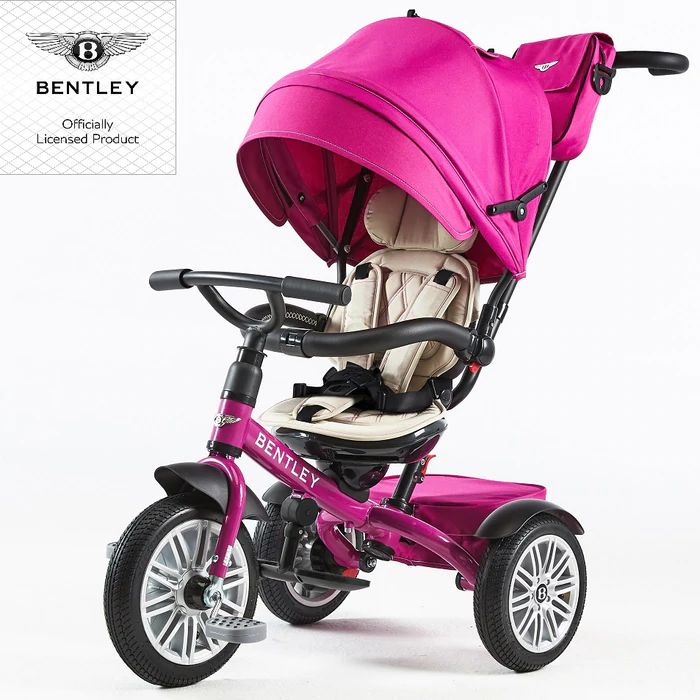 Bentley tricikl 6 u 1 - pink