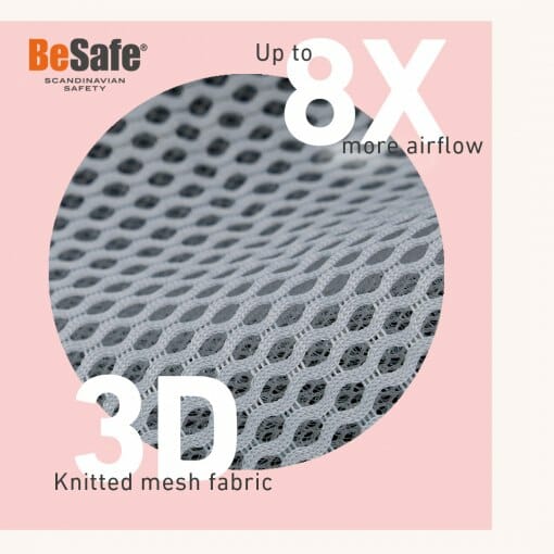 BeSafe iZi Go Modular X1 i-Size (40-75 cm), Peak mesh, siva