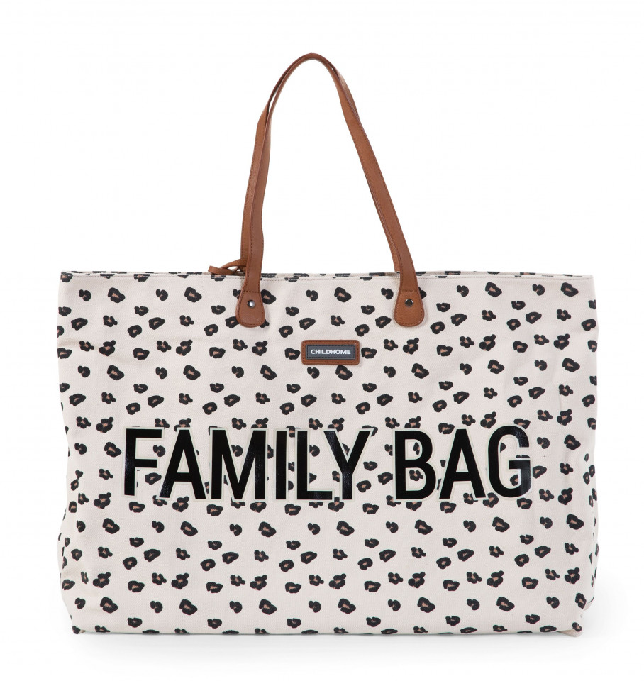 Childhome family bag - leopard
