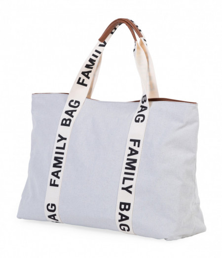 Childhome Family Bag - Signature - Off White