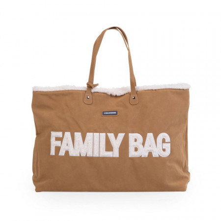 Childhome FAMILY BAG, SUEDE-LOOK