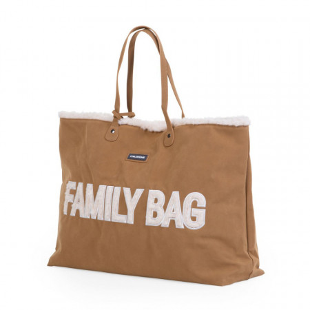 Childhome FAMILY BAG, SUEDE-LOOK