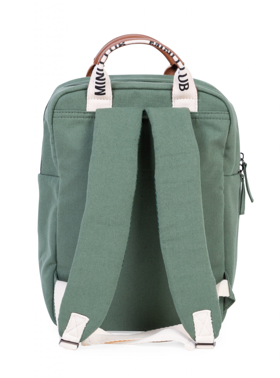 Childhome MINI CLUB SIGNATURE ranac, Canvas - Green