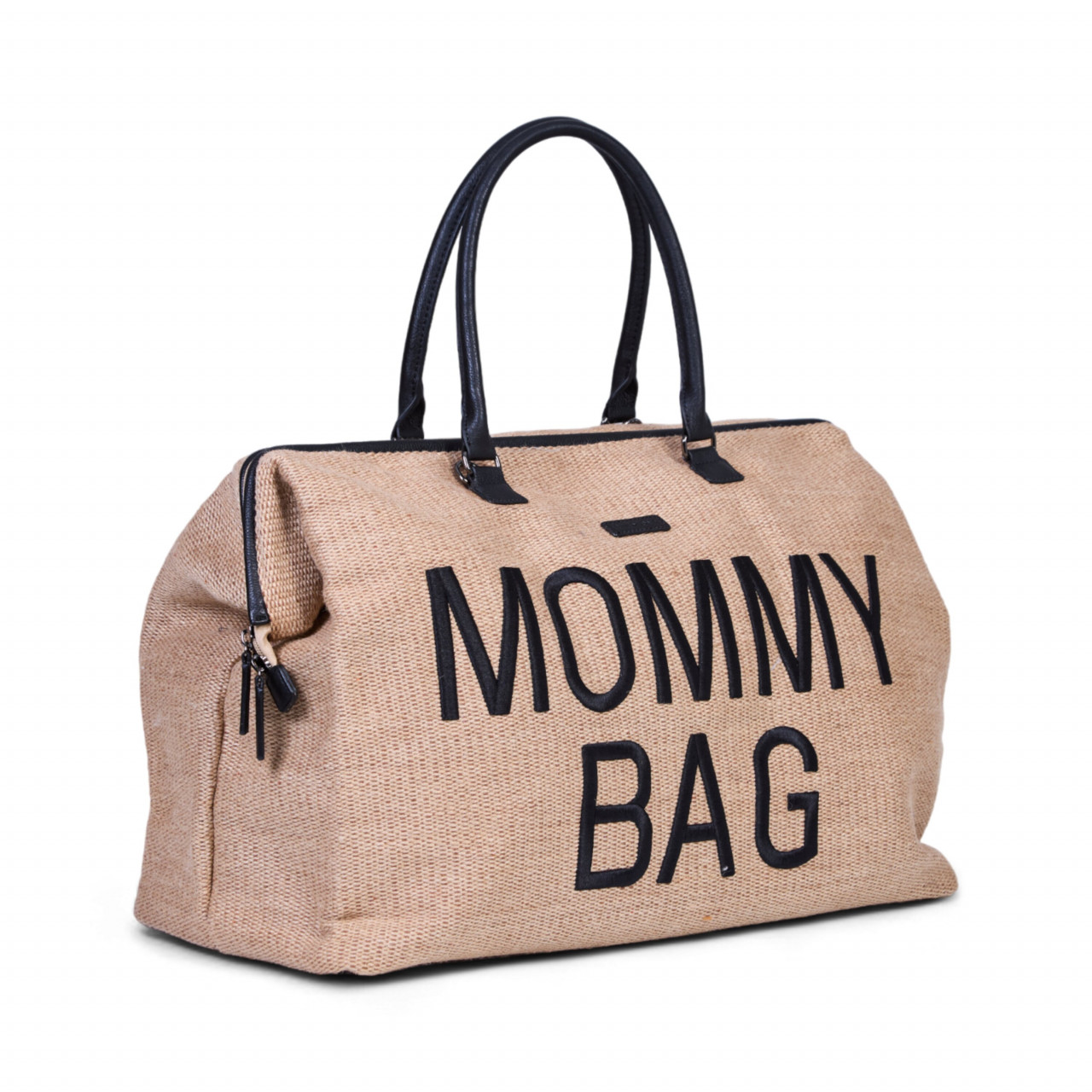 Childhome MOMMY BAG BIG, Raffia look