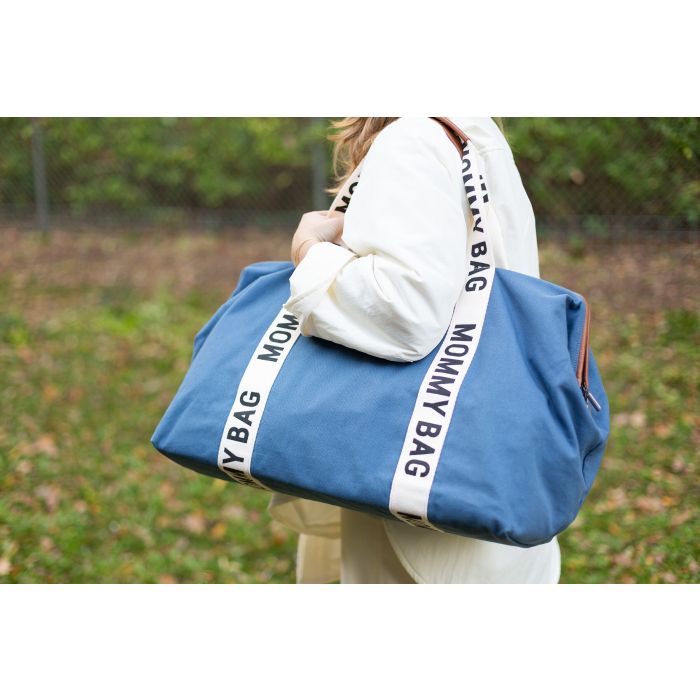 Mommy Bag ® Nursery Bag - Signature - Canvas - Indigo