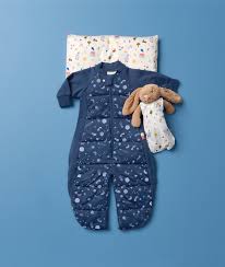 Ergopouch sleep suit bag tog 2.5 - zvezdano nebo (3-12m) 