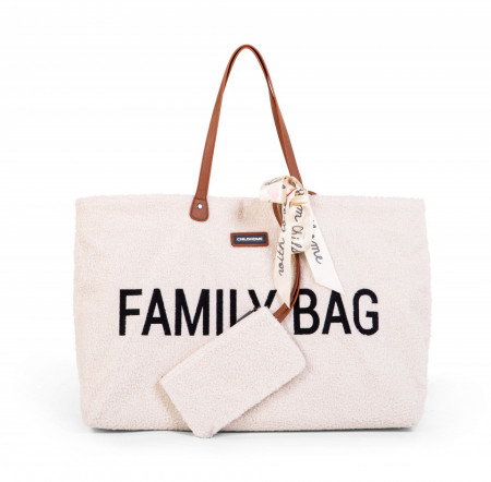 FAMILY BAG, TEDDY OFF WHITE