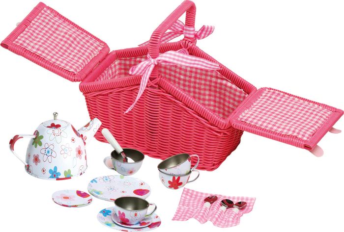 Legler Korpa za piknik - roze