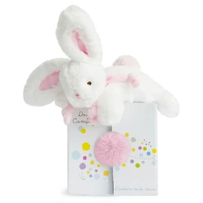 Doudou et Compagnie Pufnasti zeka - roze 20cm