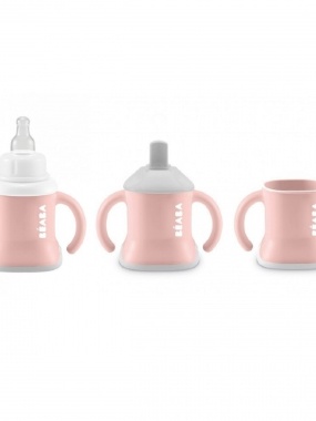 Beaba čaša 3 u 1 pink