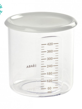 Beaba maxi posuda  za čuvanje hrane 420ml siva