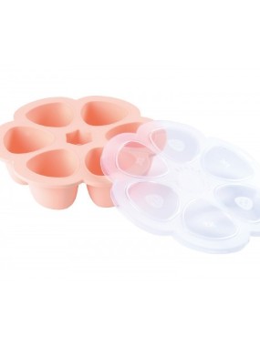 Beaba multiportion silikonski 6 x 150ml pink