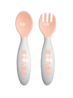 Beaba set viljška i kašika - nude