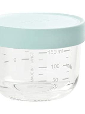 Beaba staklena posuda  za čuvanje hrane 150ml svetlo plava