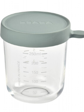 Beaba staklena posuda  za čuvanje hrane 250ml eukaliptus zelena