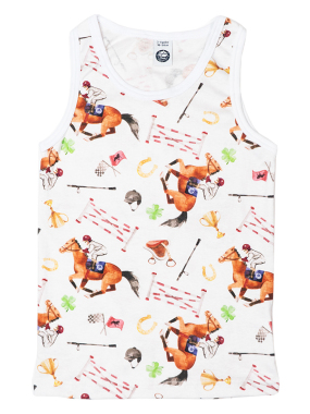 Capitano e Sirene Atlet majica za dečake, konjičke trke