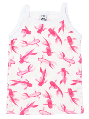 Capitano e Sirene  Majica na bretele za devojčice - Koi fish 