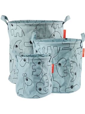 DONE BY DEER CONTOUR KORPE ZA ODLAGANJE 3 KOM, PLAVO 