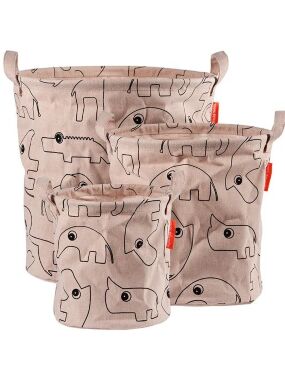 DONE BY DEER CONTOUR KORPE ZA ODLAGANJE 3 KOM, ROZE