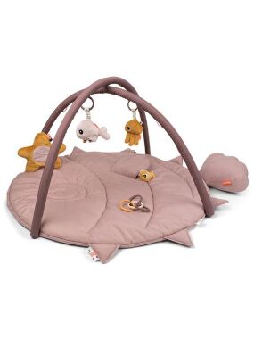 DONE BY DEER SEA FRIENDS PODLOGA ZA IGRANJE, ROZE