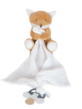 Doudou Plišana lija sa kopčom za dudu 12 cm